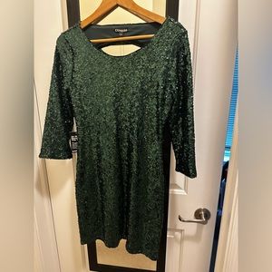 Sequin Green Party dress